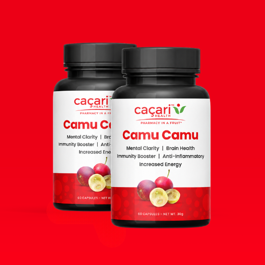 Caçari Health™ Camu Camu, 500mg 60 capsules/bottle