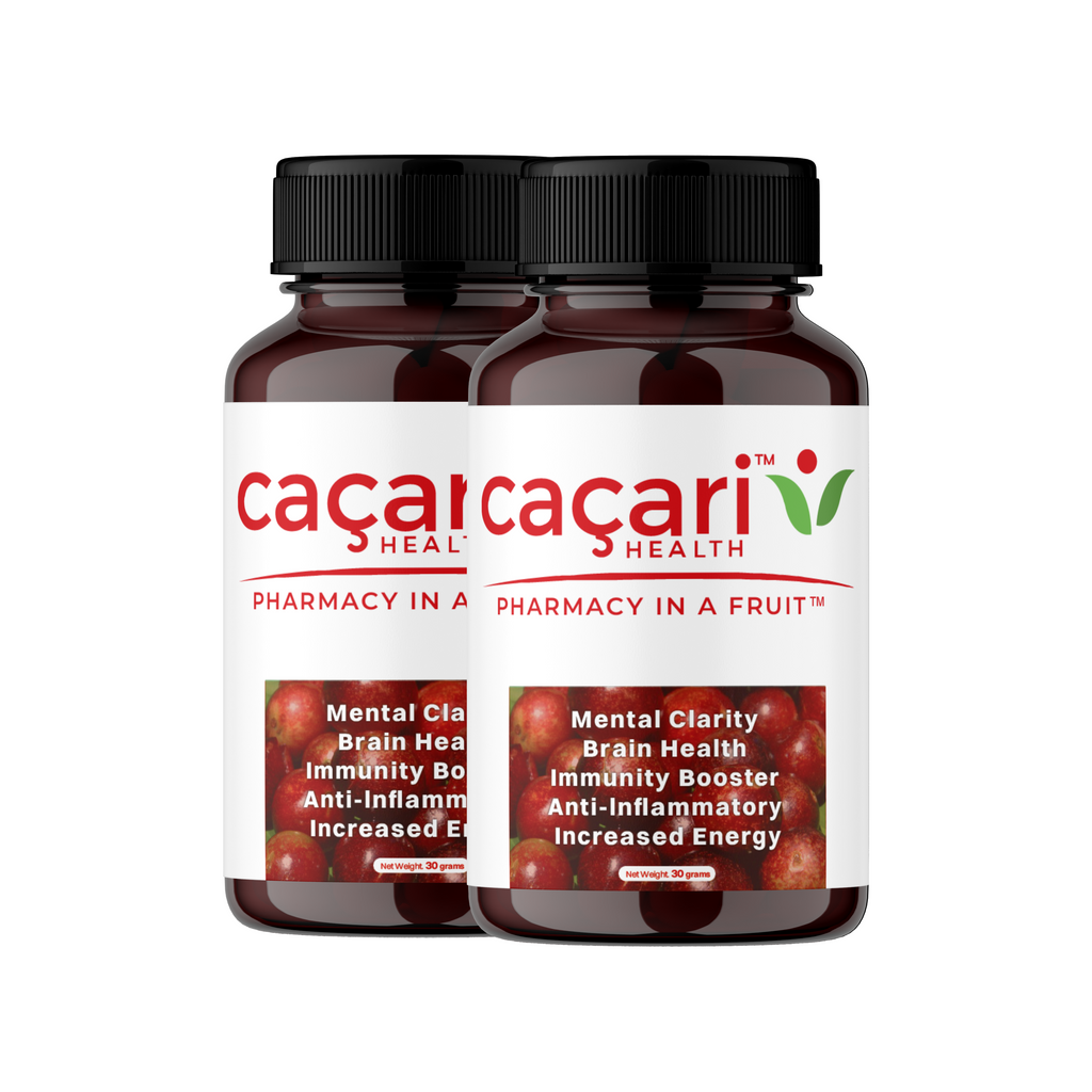 Caçari Health™ Camu Camu, 500mg 60 capsules/bottle
