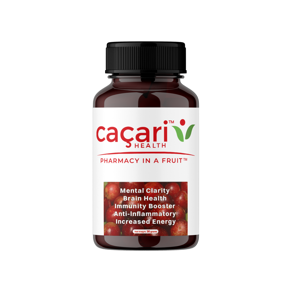 Caçari Health™ Camu Camu, 500mg 60 capsules/bottle
