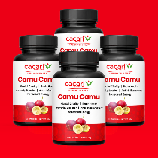 Caçari Health™ Camu Camu, 500mg 60 capsules/bottle