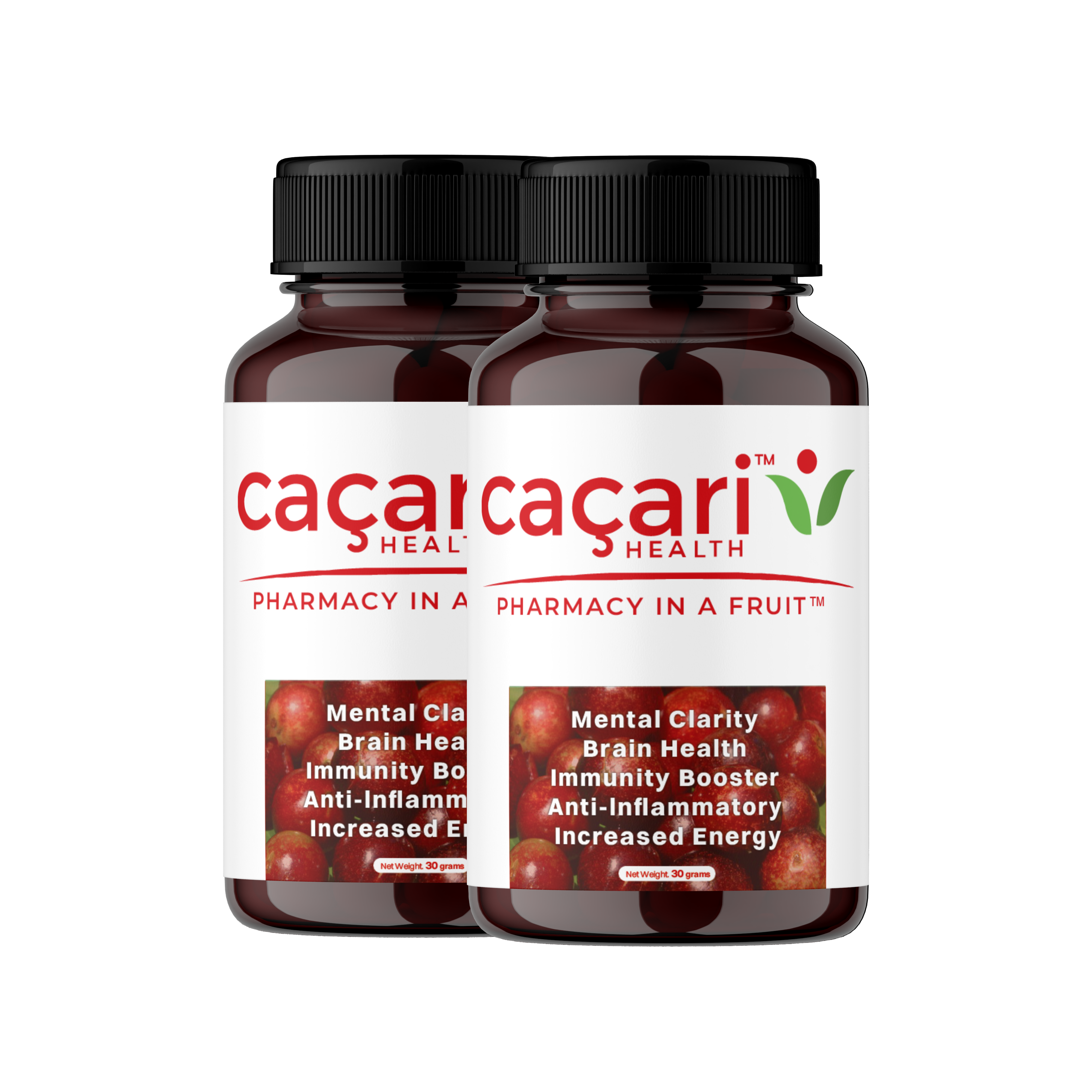 Caçari Health™ Camu Camu, 500mg 60 capsules/bottle